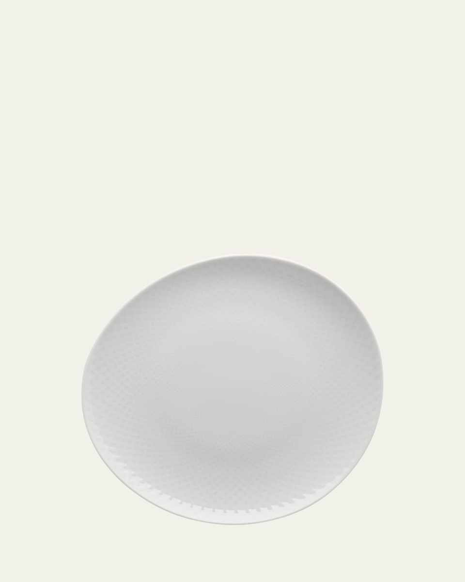 Junto White Salad Plate